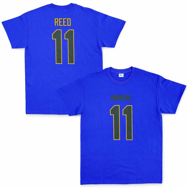 Jayden Reed Green Bay Packers Tişört XL - Mavi