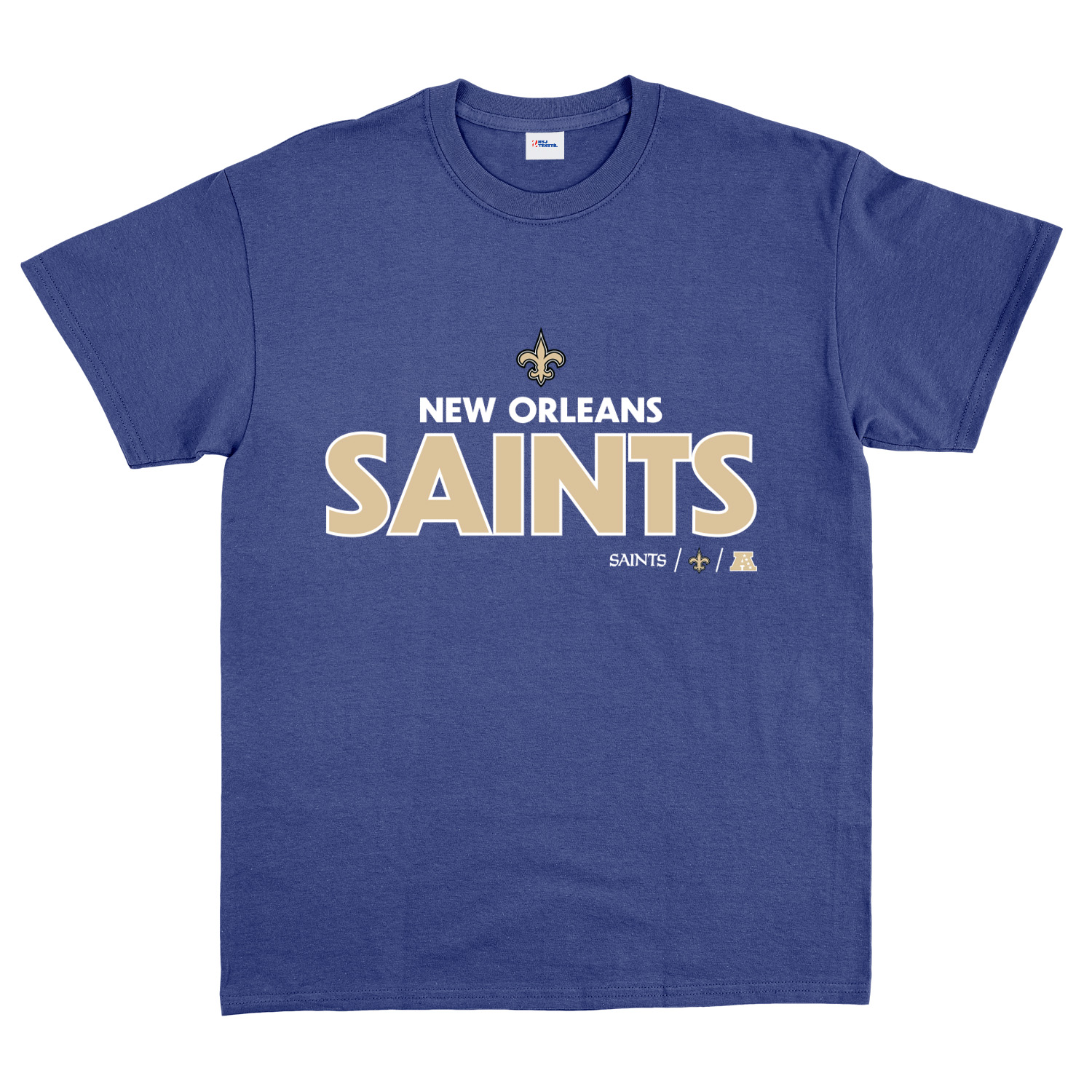 New Orleans Saints AFC Tişört M - İndigo Mavisi