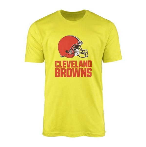 Cleveland Browns WL Tişört S - Siyah