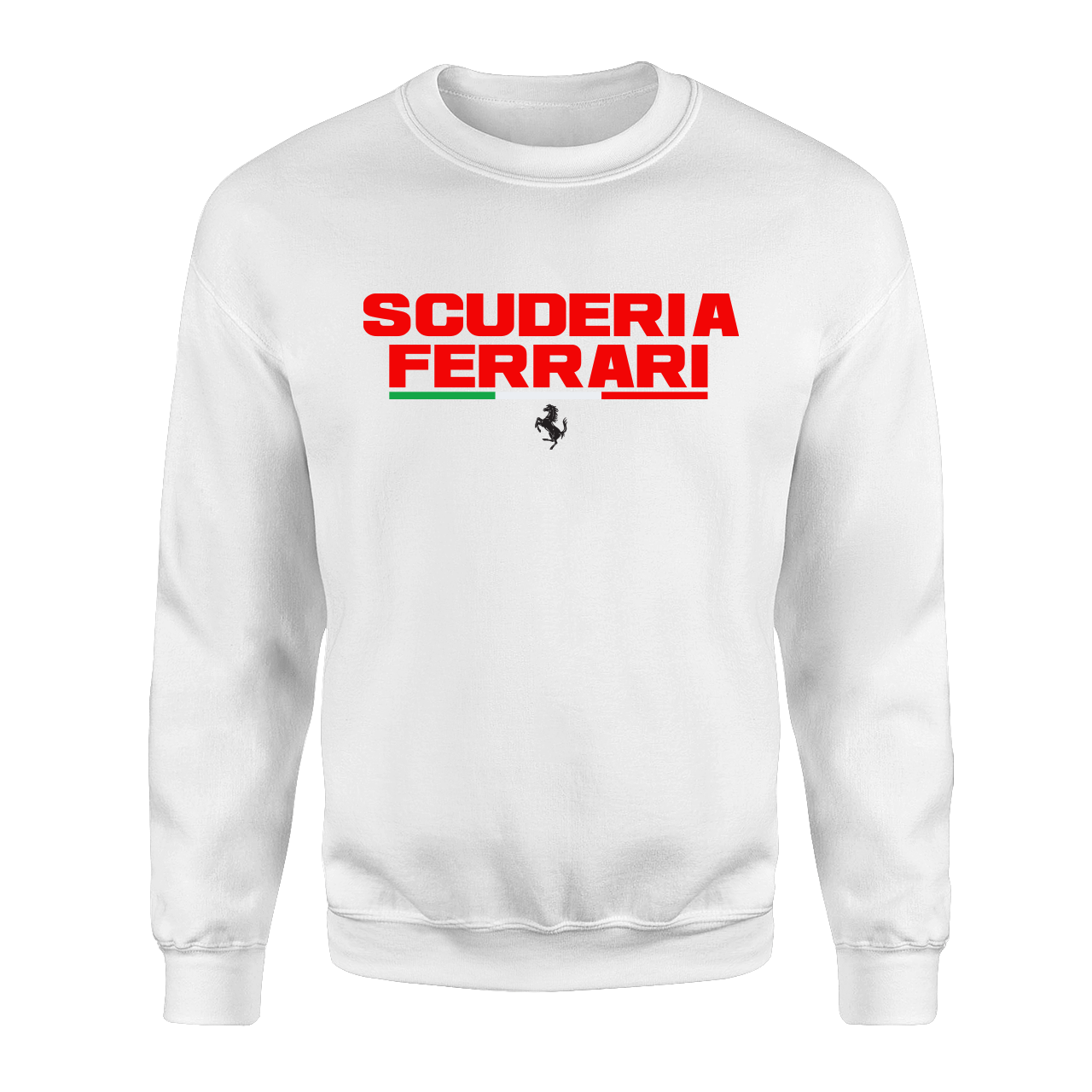 Scuderia Ferrari Beyaz Sweatshirt OUTLET (XLARGE)