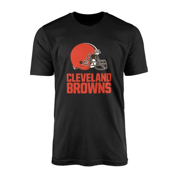 Cleveland Browns WL Tişört S - Siyah