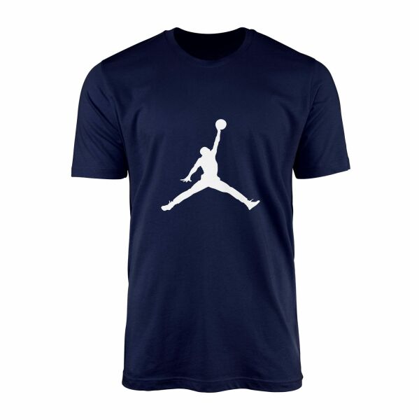 Air Jordan BIG W Tişört L - İndigo Mavisi