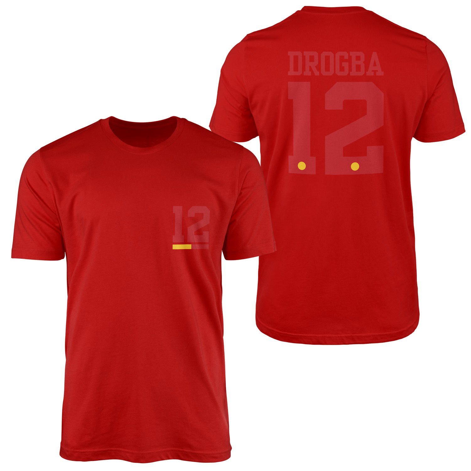 Didier Drogba Forma Tişört XXL - Kırmızı
