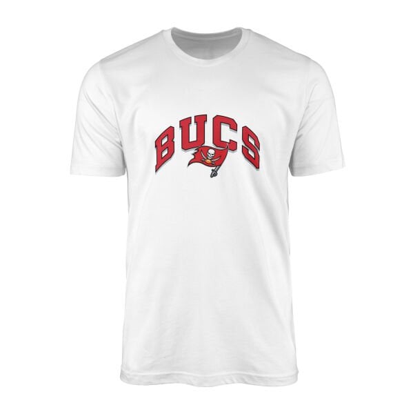 GO BUCS! Tampa Bay Buccaneers Tişört S - Beyaz
