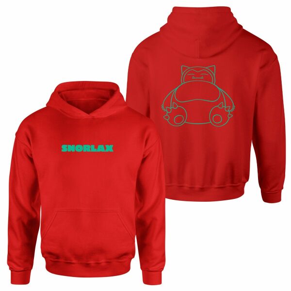 Snorlax SE Hoodie L - Kırmızı