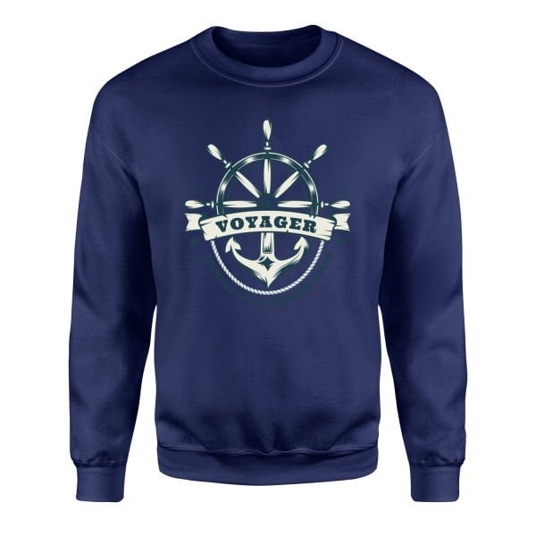 Voyager Denizci Sweatshirt S - Lacivert