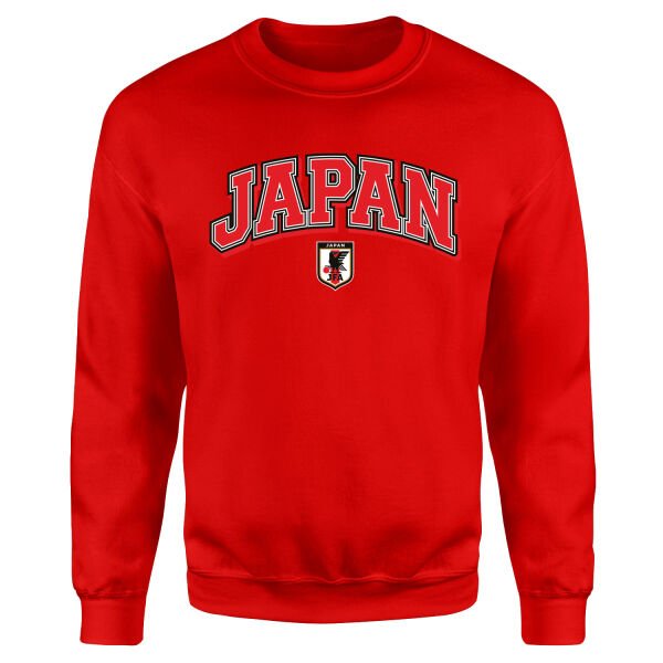 Japonya 2026 Varsity Sweatshirt S - Kırmızı