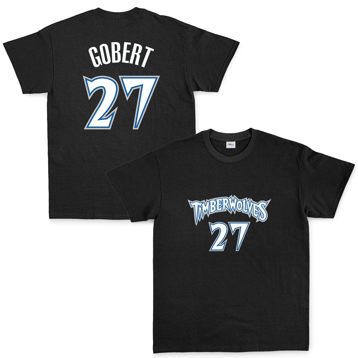 Rudy Gobert Minnesota 27 Forma Tişört XL - Siyah