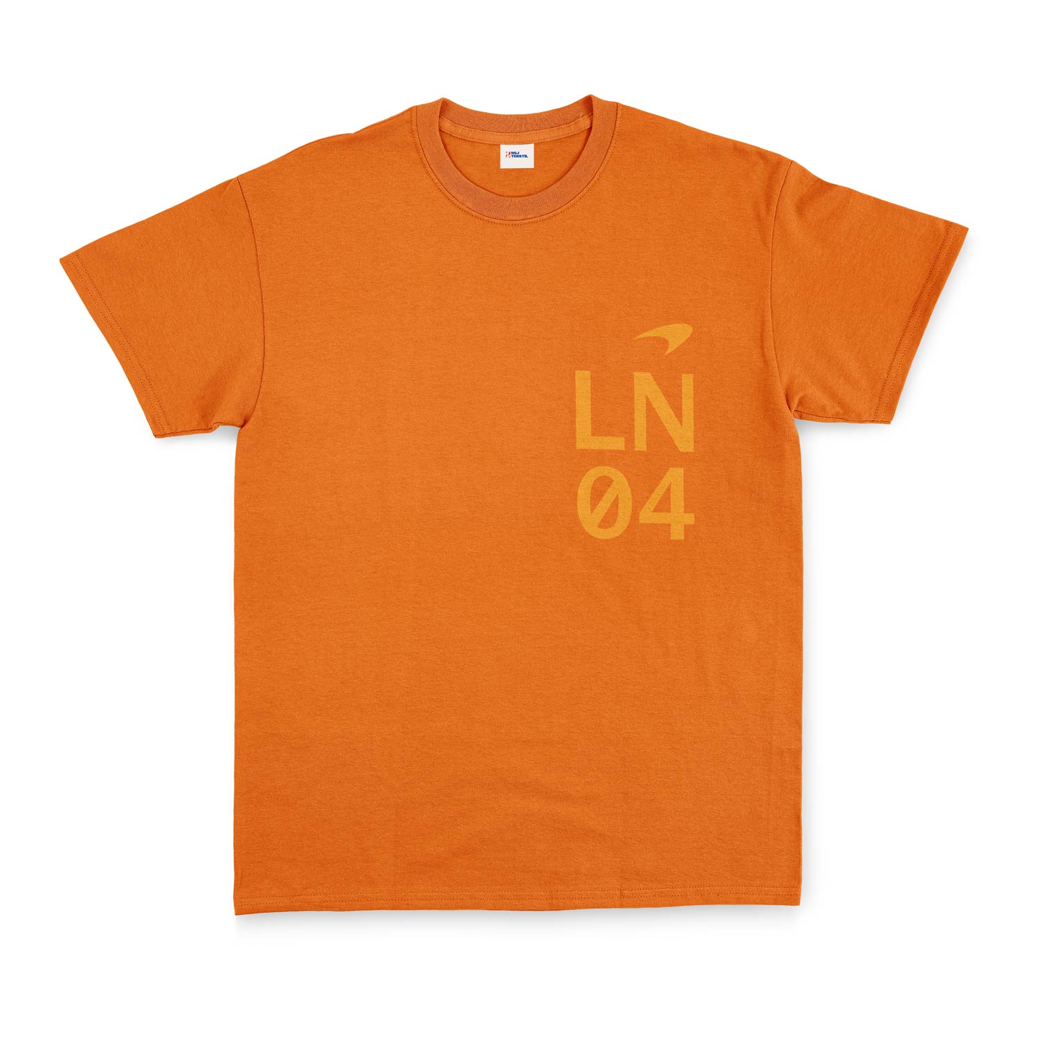 Lando Norris LN04 MCL Mastery Tişört M - Turuncu