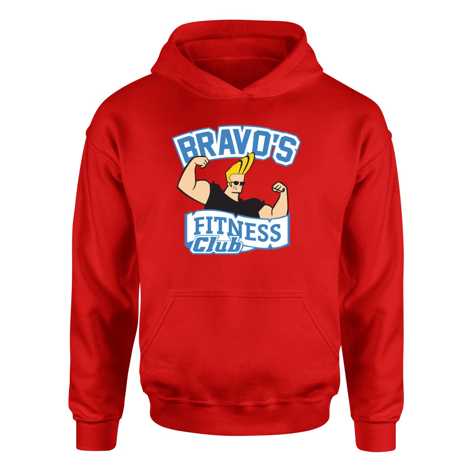 Bravo’s Fitness Club Hoodie XL - Kırmızı