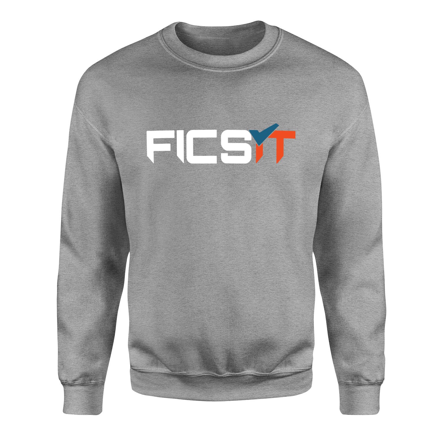 FICSIT Inc. | Satisfactory Sweatshirt S - Gri