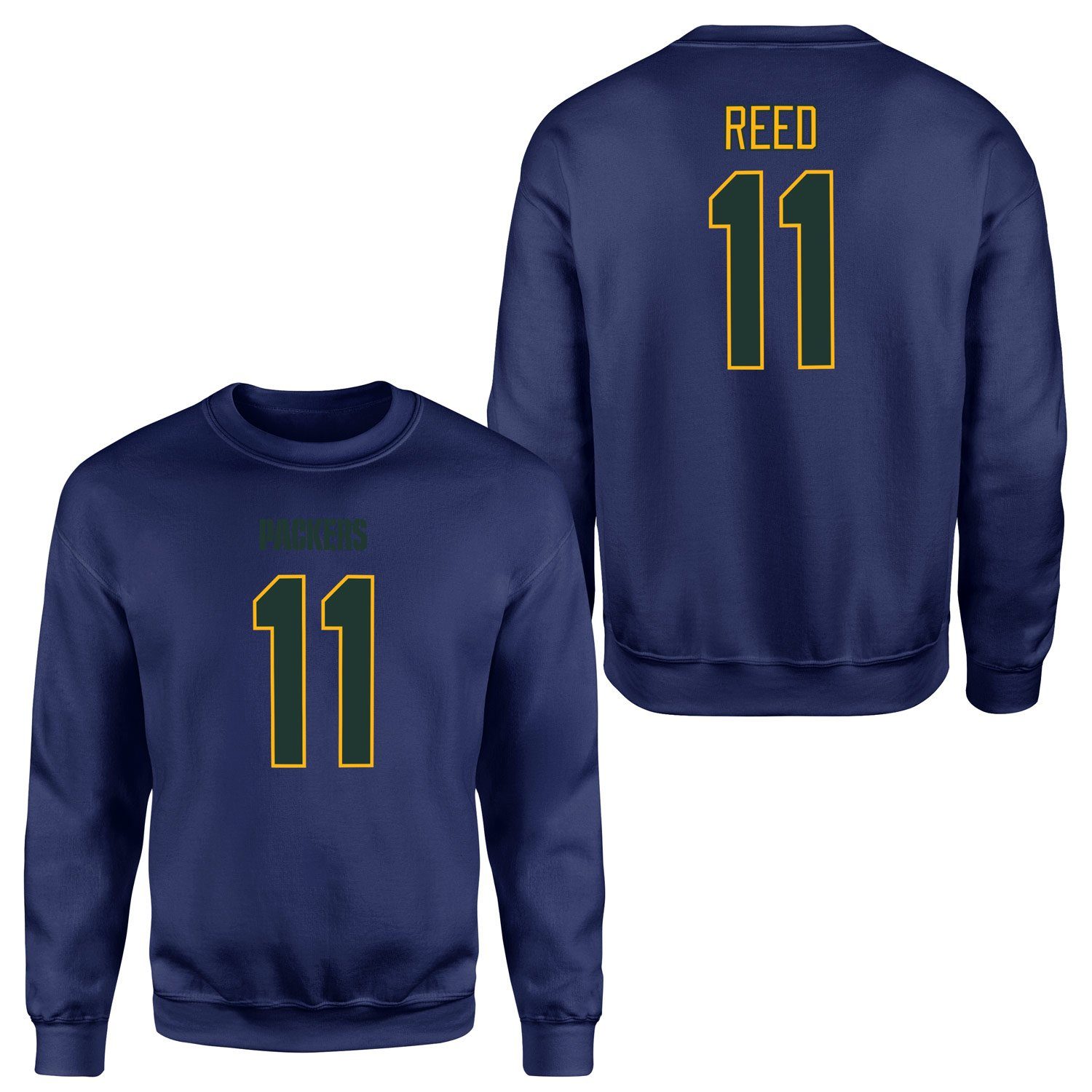 Jayden Reed Green Bay Packers Sweatshirt S - Lacivert