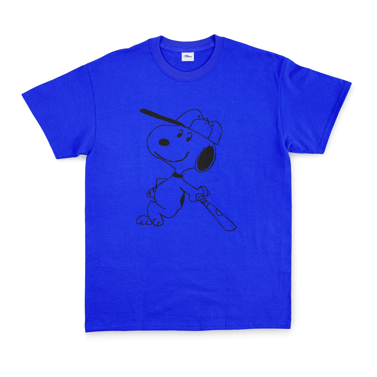 Snoopy Tişört S - Mavi