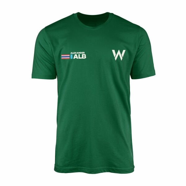 Alexander Albon Name Tag Williams Racing Tişört