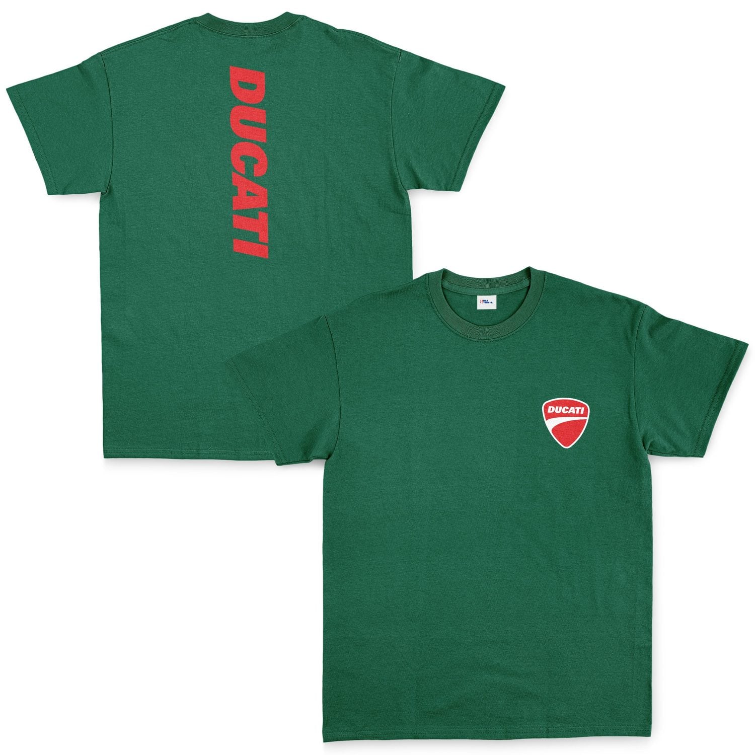 Ducati Basic Racing Tişört L - Nefti Yeşili