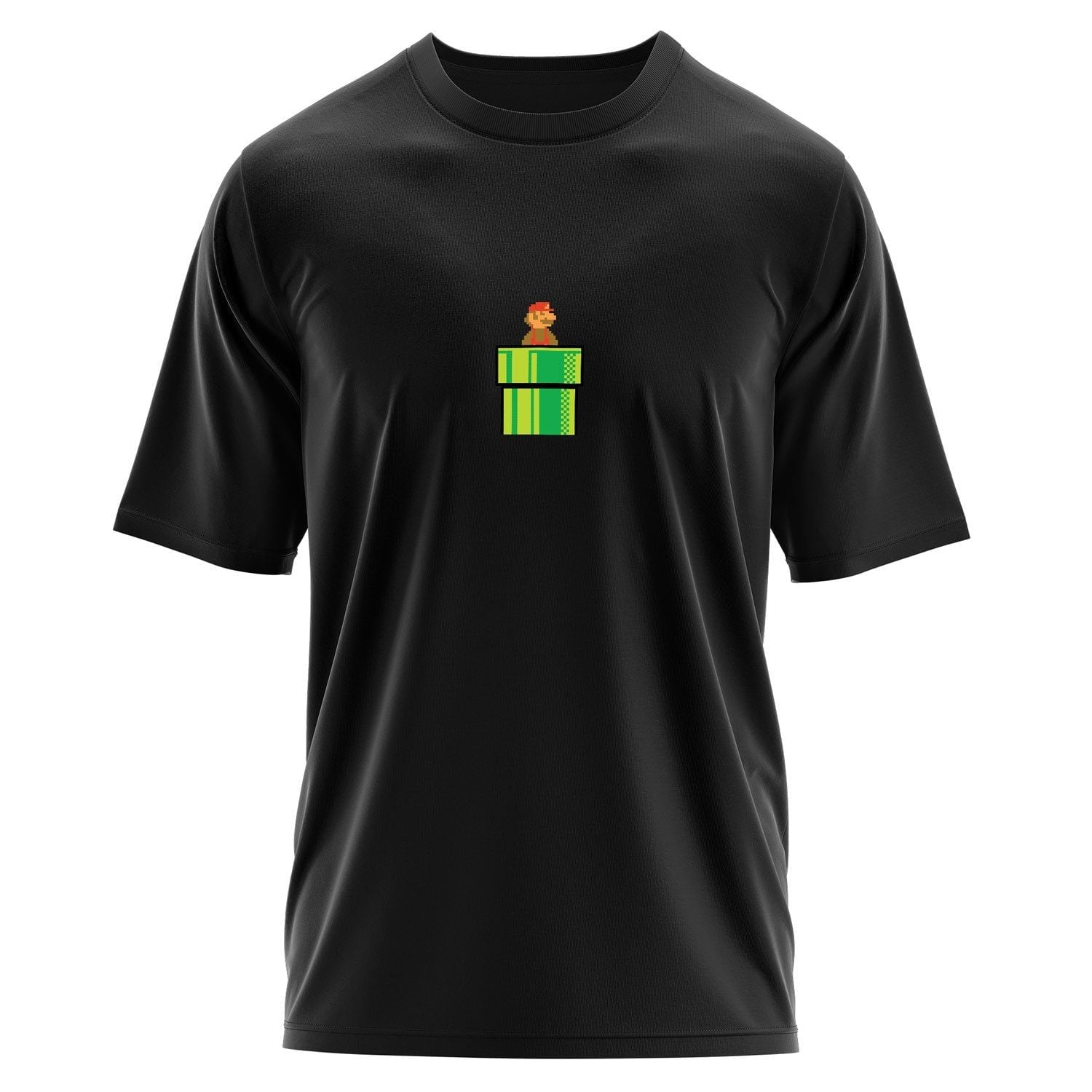 Super Mario Oversize Tişört L - Siyah | OUTLET