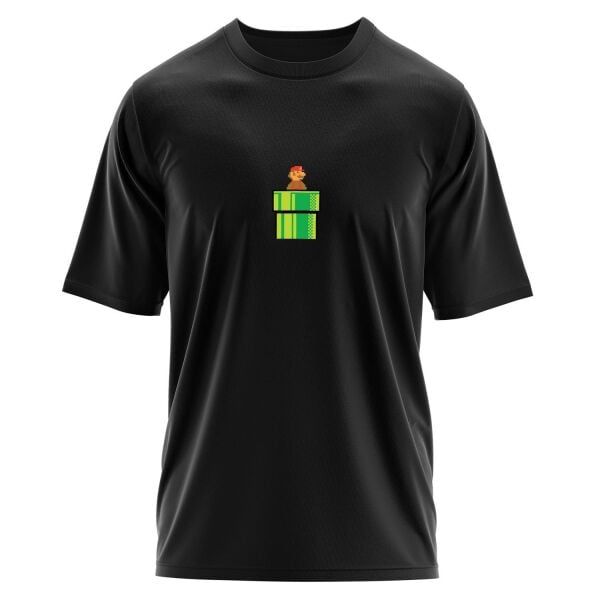Super Mario Oversize Tişört L - Siyah | OUTLET
