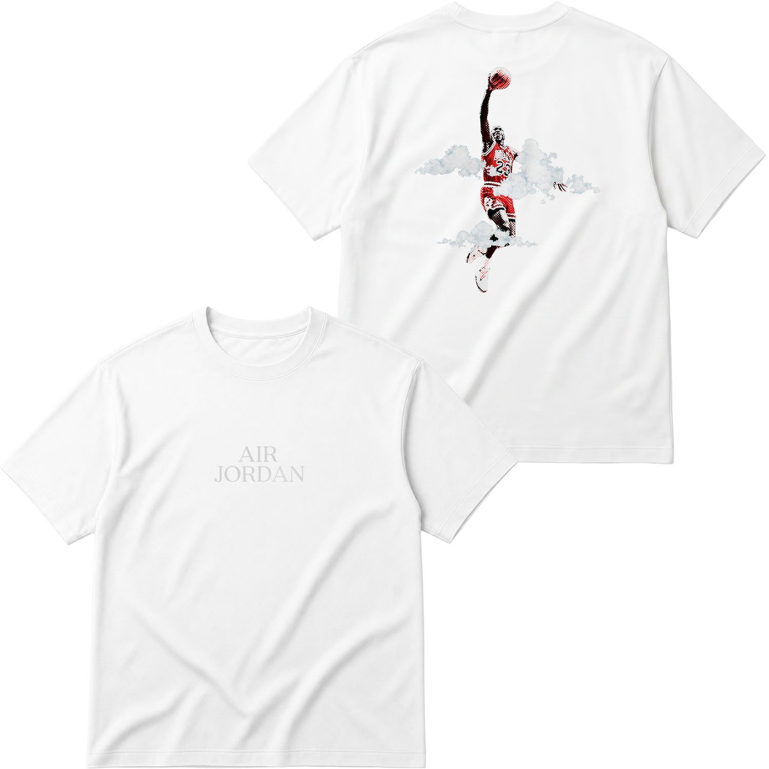 Air Jordan His Airness SE Oversize Tişört M - Beyaz