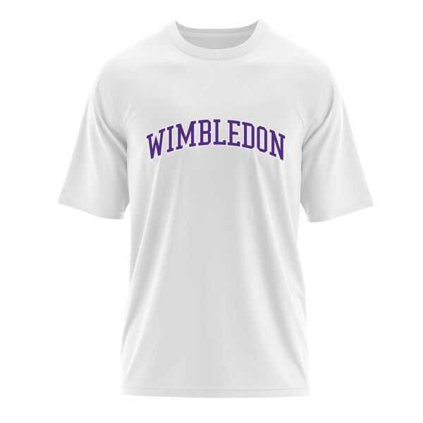 Wimbledon Oversize Tişört L - Beyaz