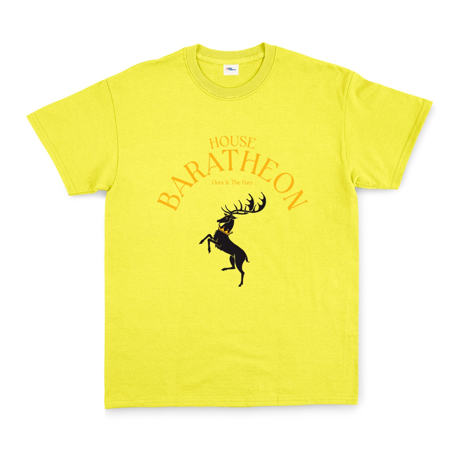 House Baratheon Tişört S - Sarı