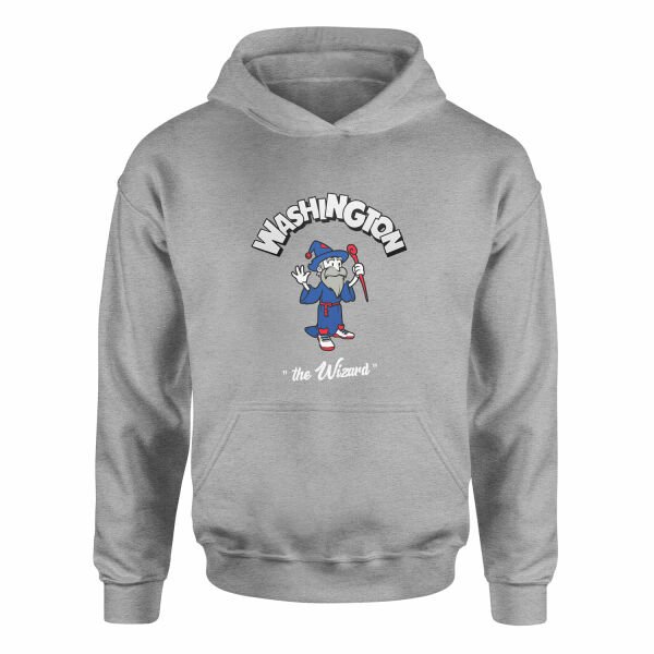 Wizards Cartoon Hoodie L - Gri