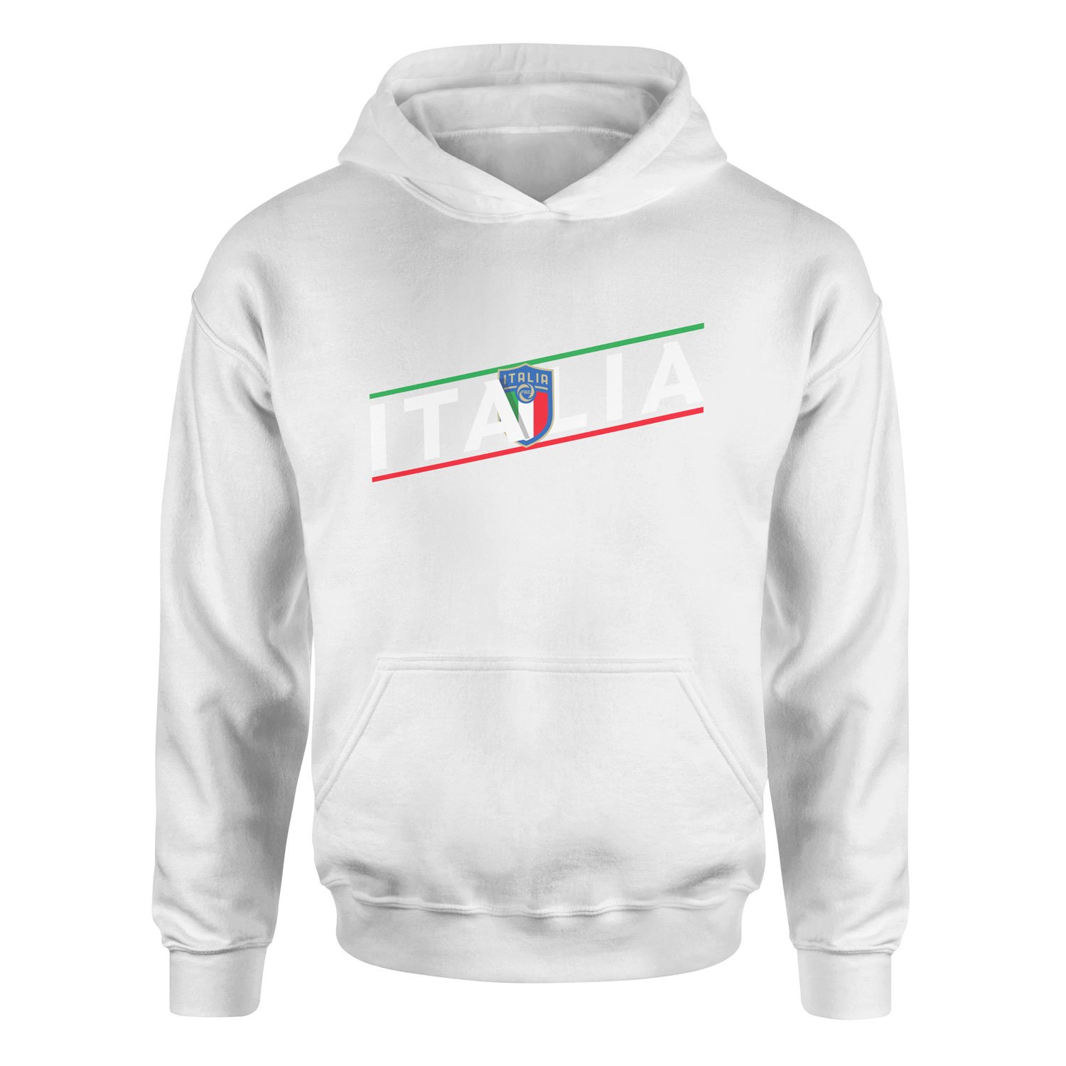 Forza Italia Hoodie L - Beyaz