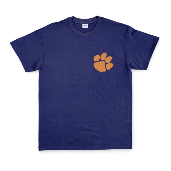 Clemson Tigers Tişört L - İndigo Mavisi