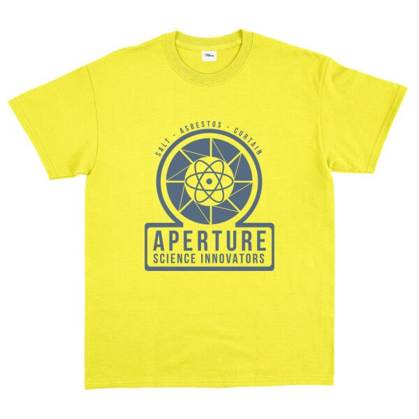 Aperture Labs | Science Innovators Tişört S - Sarı