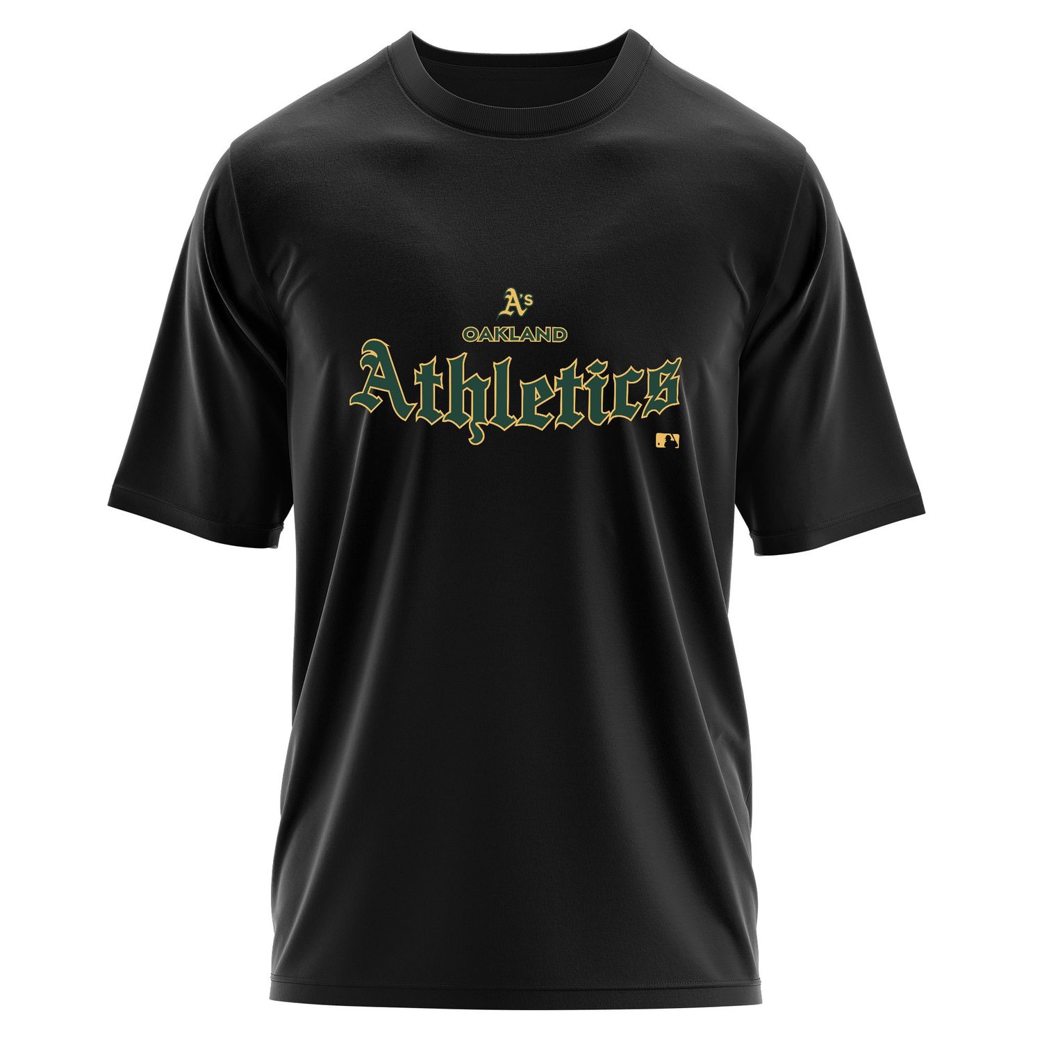 Oakland Athletics BL Oversize Tişört S - Siyah