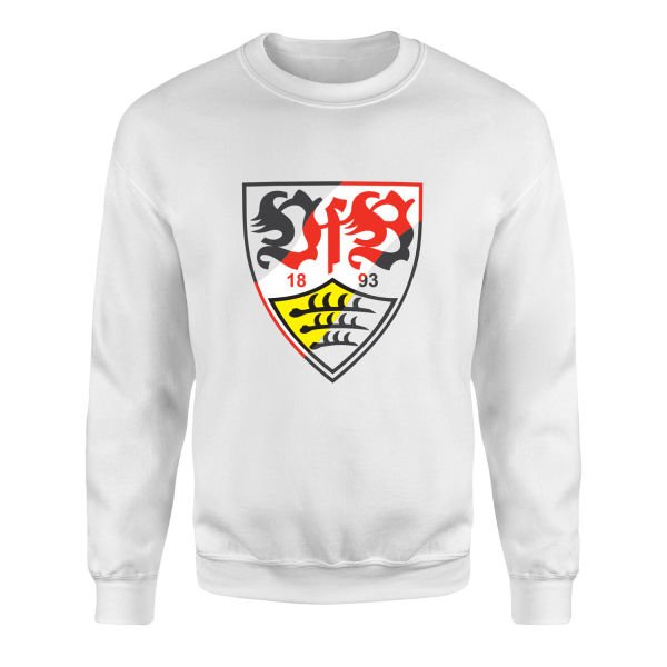 VfB Stuttgart Big Sweatshirt XXL - Beyaz