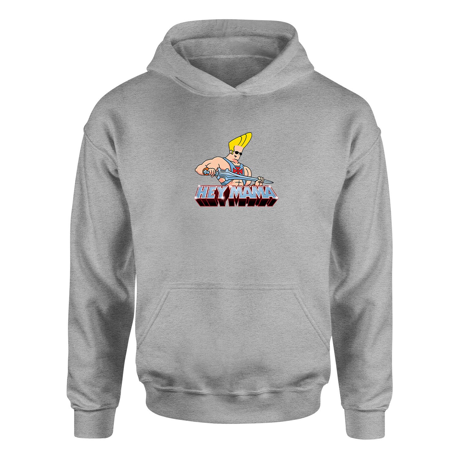 Hey Mama Hoodie XXL - Gri