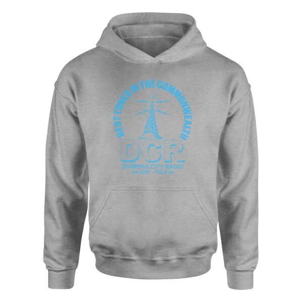 Diamond City Radio Hoodie M - Gri