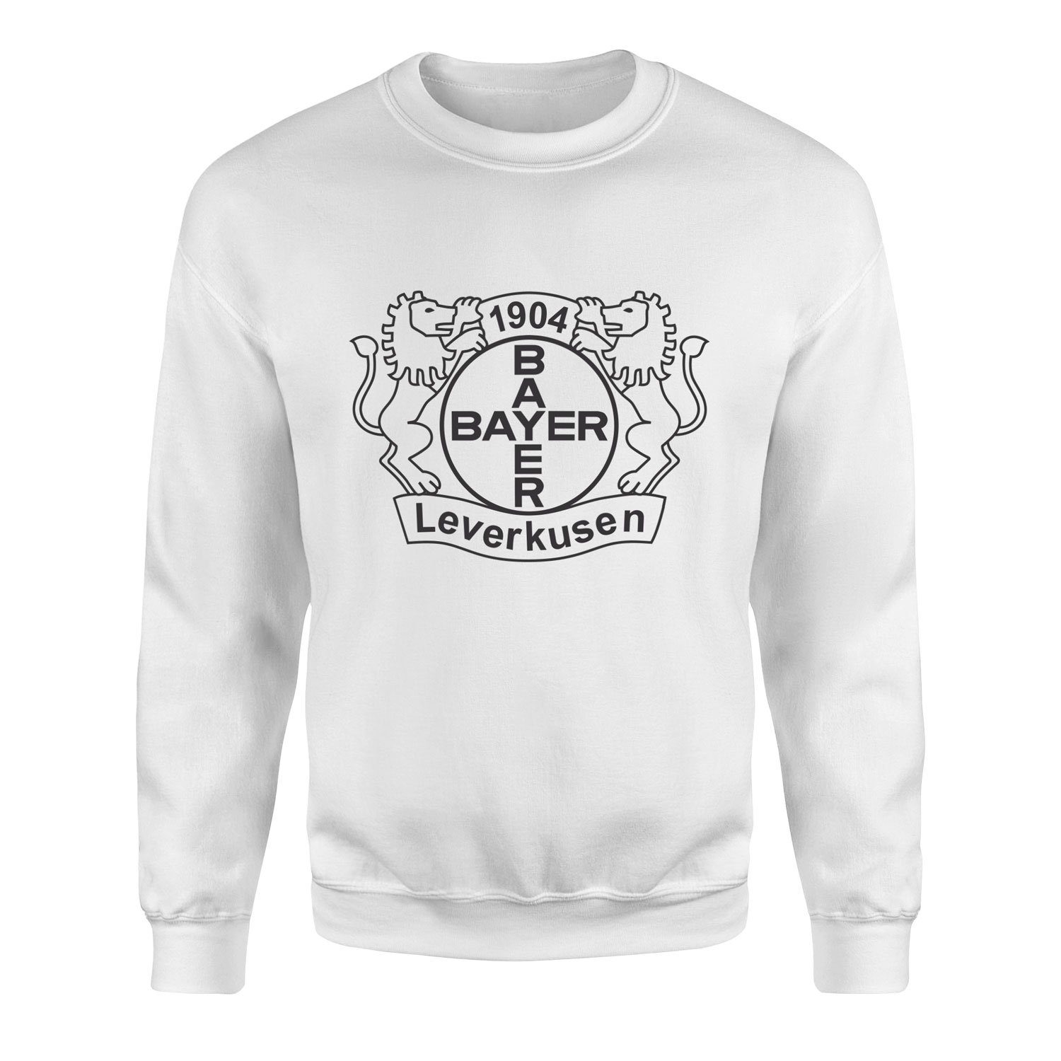 Bayer Leverkusen Shield Sweatshirt XXL - Beyaz