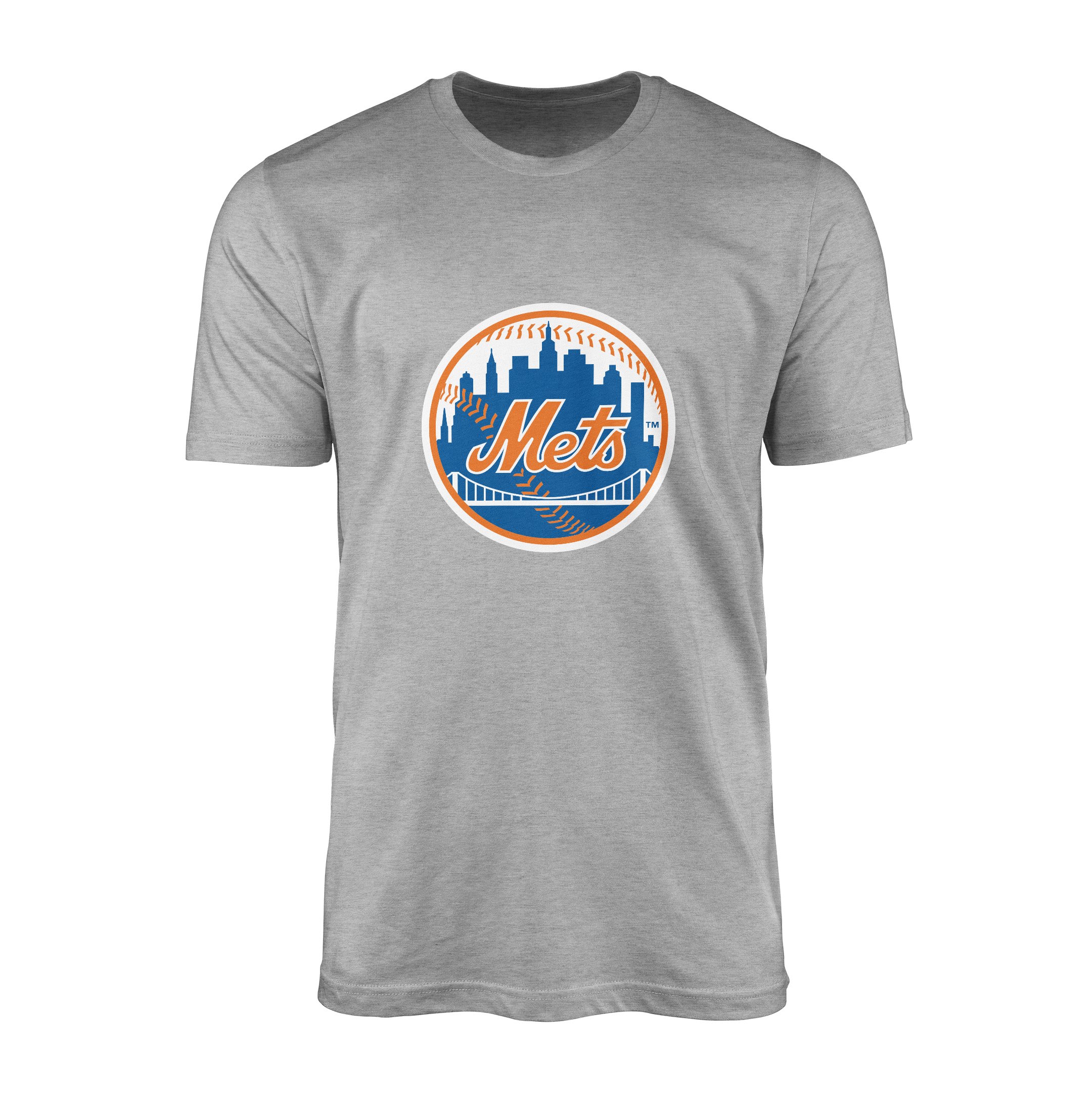 New York METS Baseball Tişört M - Gri