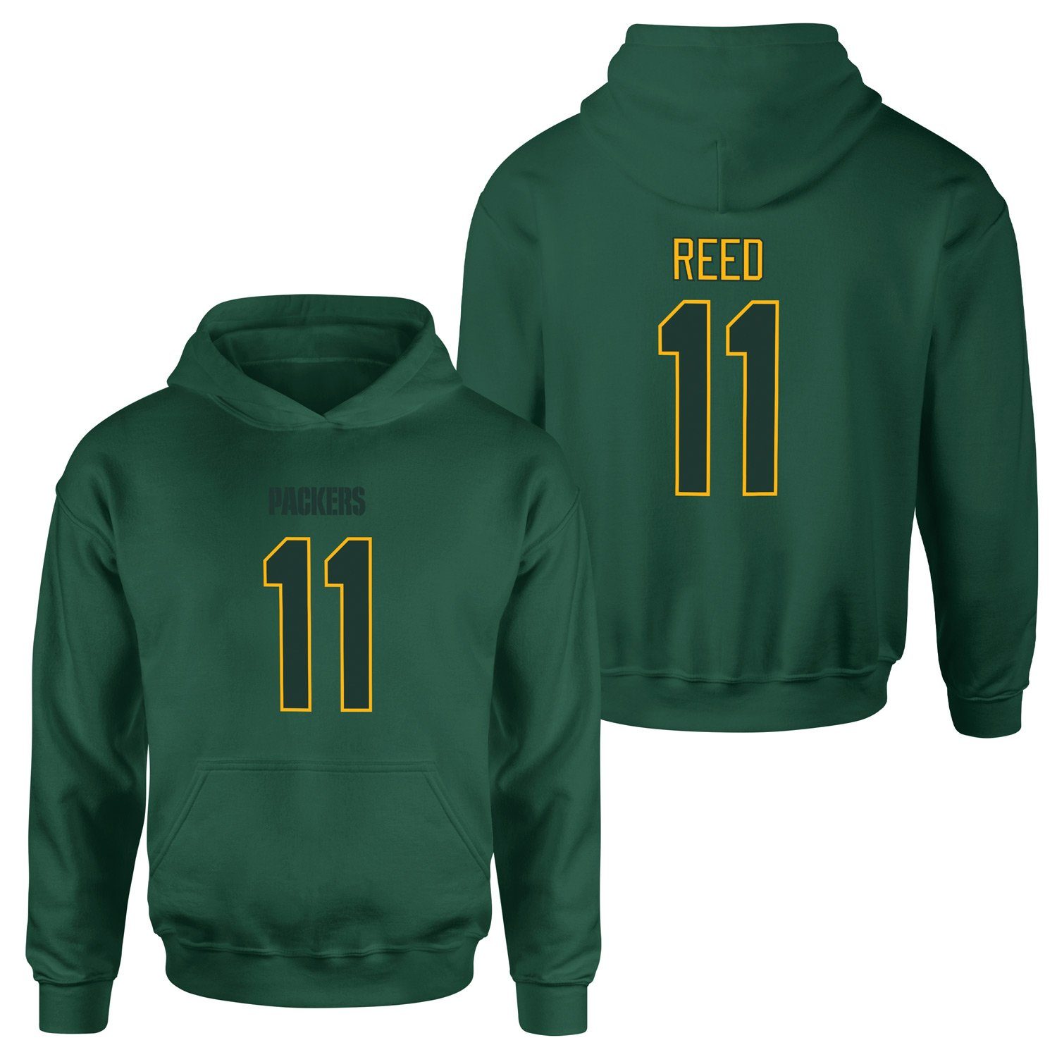 Jayden Reed Green Bay Packers Hoodie L - Nefti Yeşili