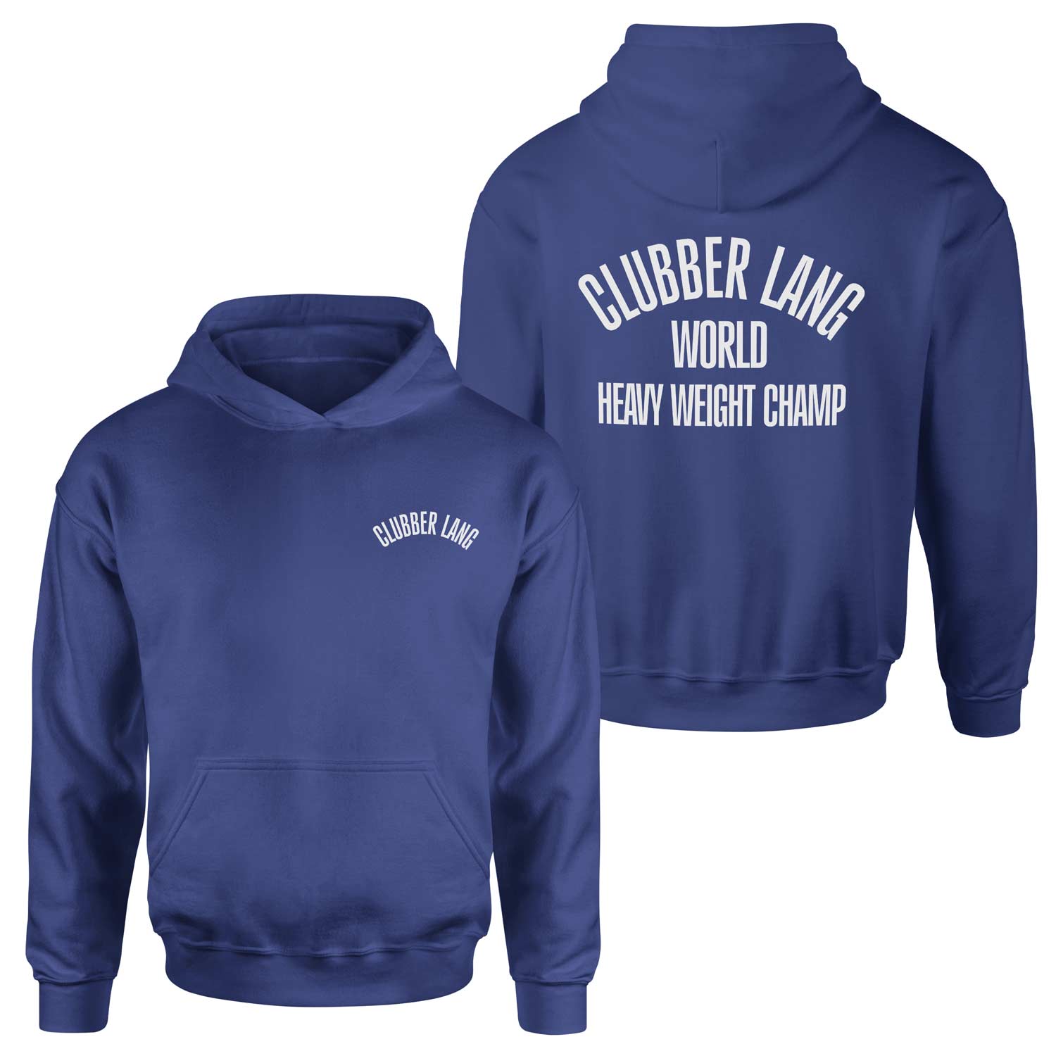 Clubber Lang Hoodie XXL - İndigo Mavisi