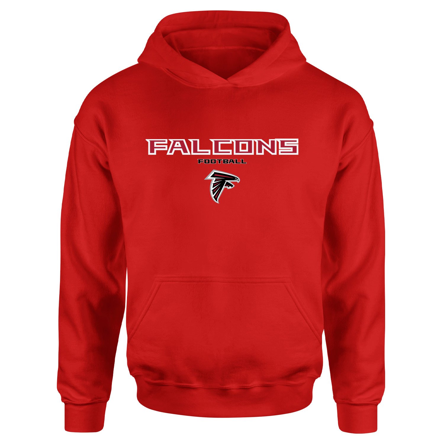 Falcons Football Hoodie S - Kırmızı