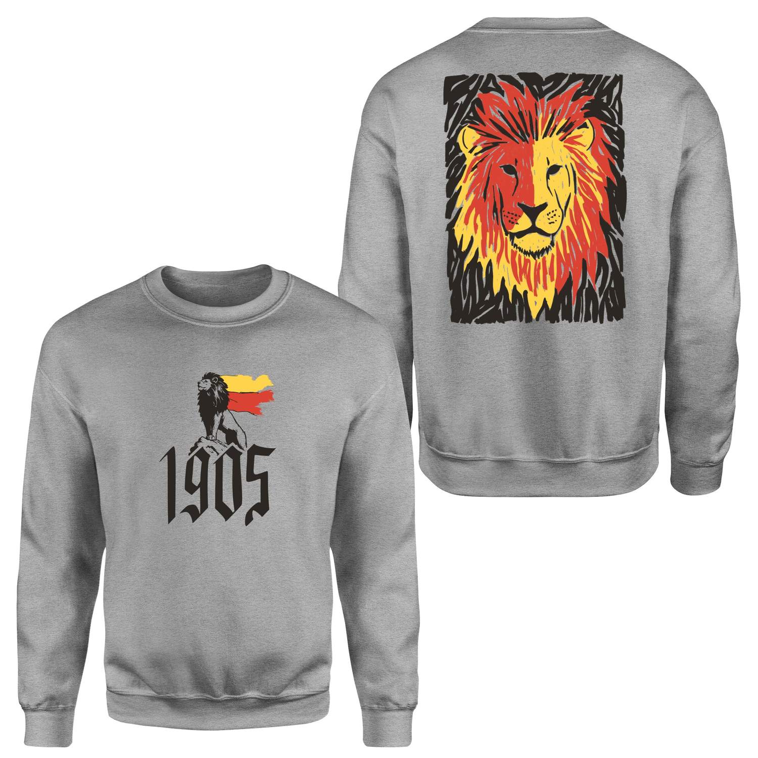 The Birth of a Lion Sweatshirt M - Gri