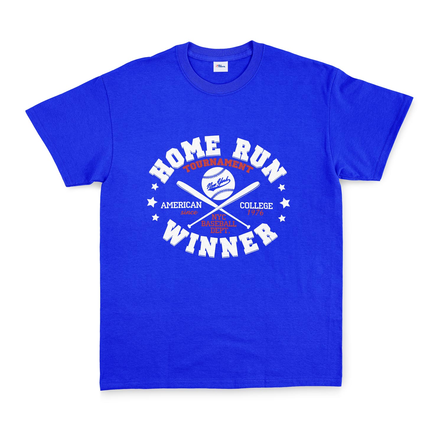 Home Run Winner Tişört S - Mavi