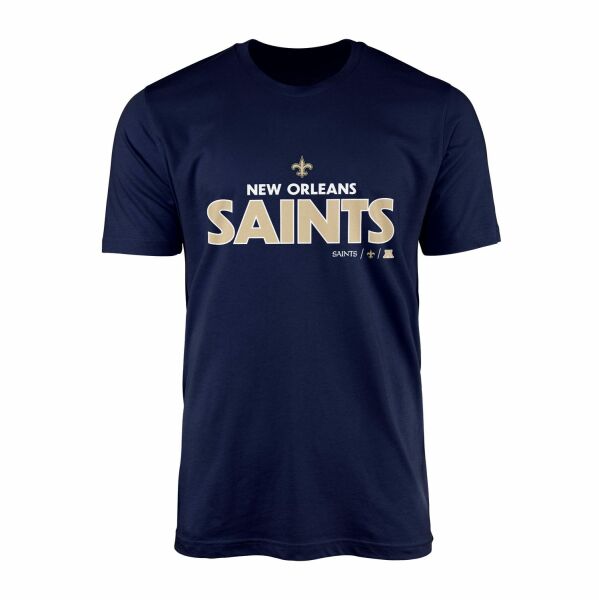 New Orleans Saints AFC Tişört XL - İndigo Mavisi