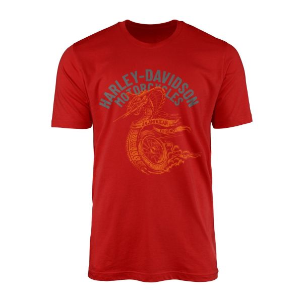 Harley Davidson An American Legend Tişört M - Kırmızı