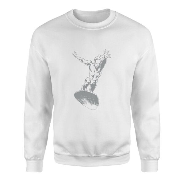 Silver S Sweatshirt S - Beyaz
