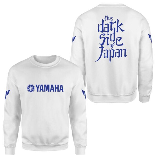 YAMAHA Dark Side of Japan II Edition Sweatshirt XL - Beyaz