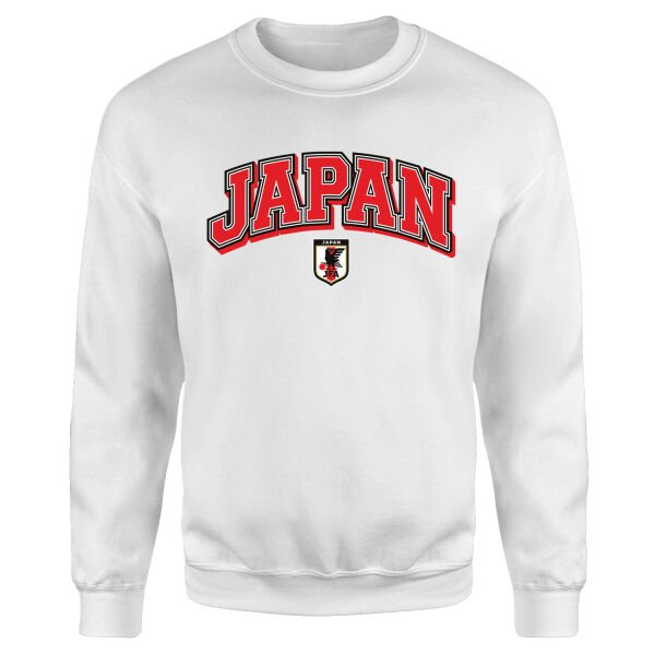 Japonya 2026 Varsity Sweatshirt L - Beyaz