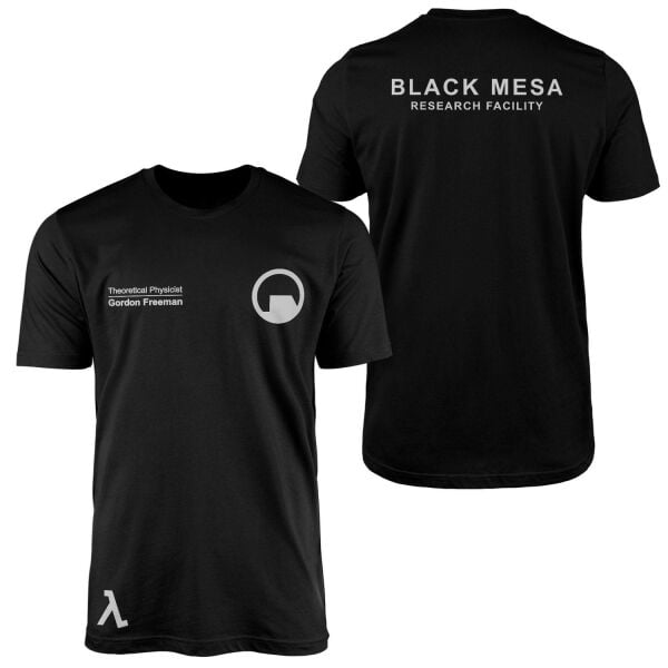 Gordon Freeman, Black Mesa Tişört M - Siyah | OUTLET