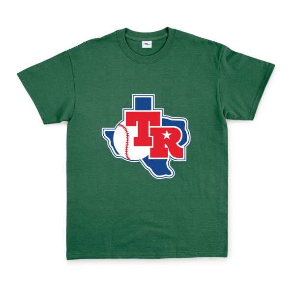 Texas Rangers TX Tişört M - Nefti Yeşili