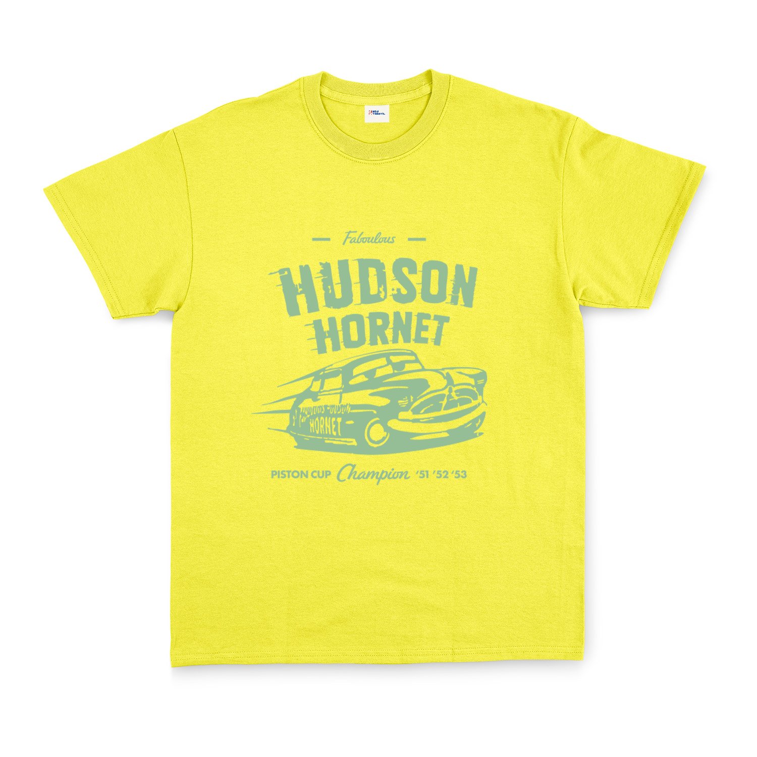 Hudson Hornet Tişört M - Sarı