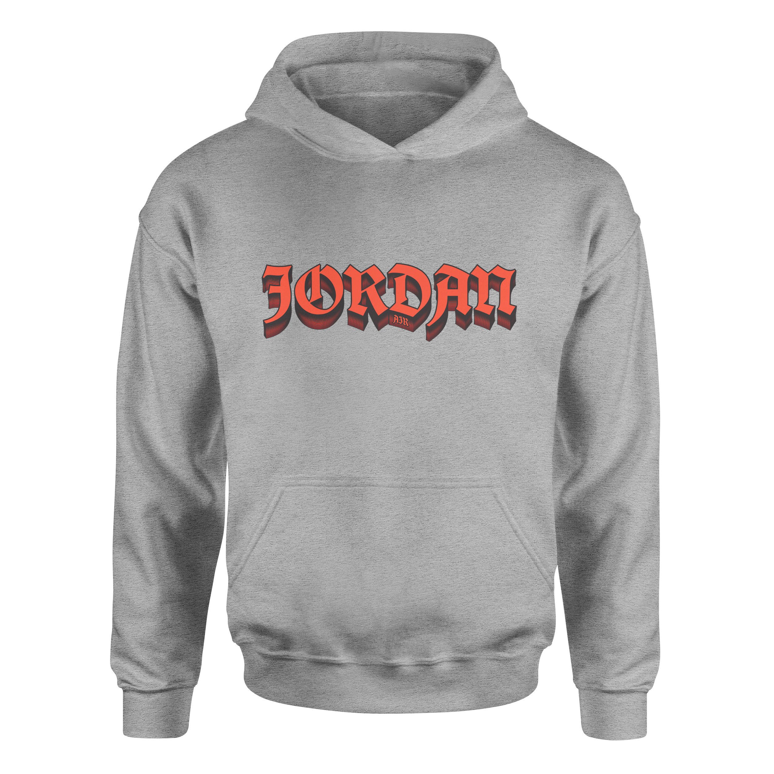 Air Jordan Layered Hoodie XL - Gri