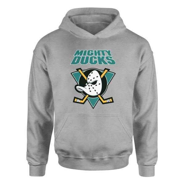 Mighty Ducks Retro Hoodie M - Gri