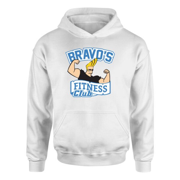 Bravo’s Fitness Club Hoodie M - Beyaz